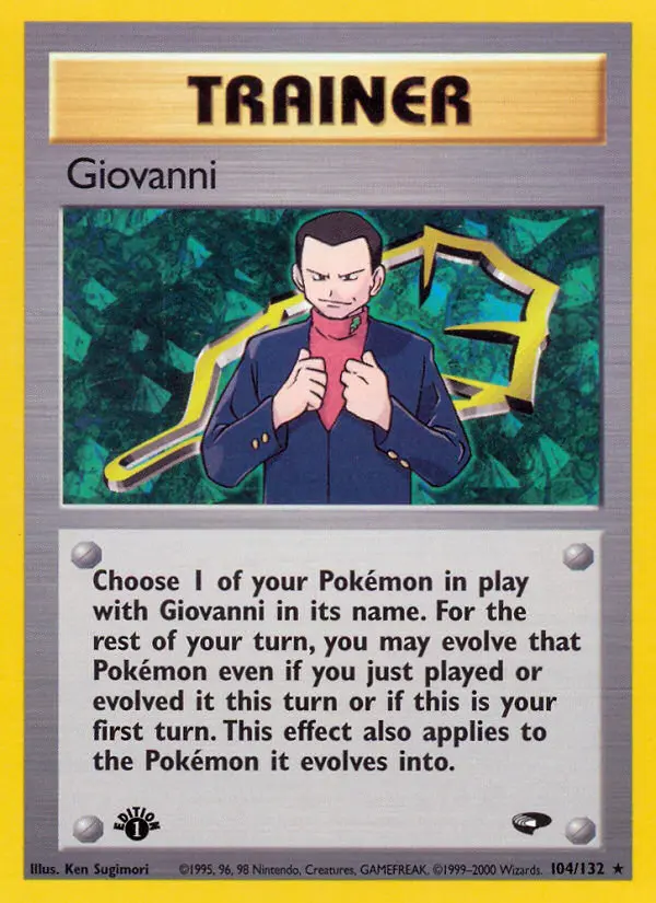 Giovanni - Gym Challenge 104/132 (Regular)