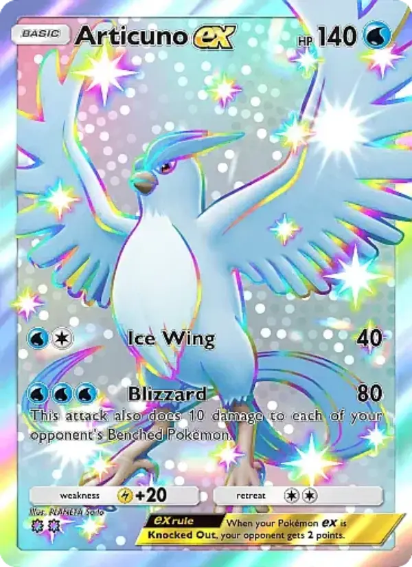 Articuno ex - Eevee Grove 104/069