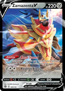 Zamazenta V - Brilliant Stars 105/172 (Holo)