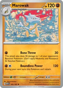 Marowak - 151 105/165 (Holo)