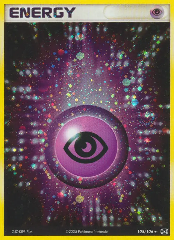 Psychic Energy - Emerald 105/106 (Reverse Holo)