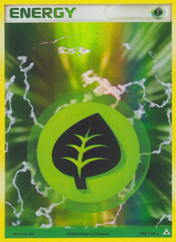 Grass Energy - Holon Phantoms 105/110 (Reverse Holo)
