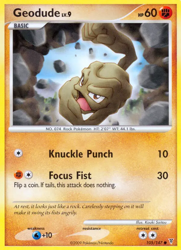 Geodude - Supreme Victors 105/147 (Regular)