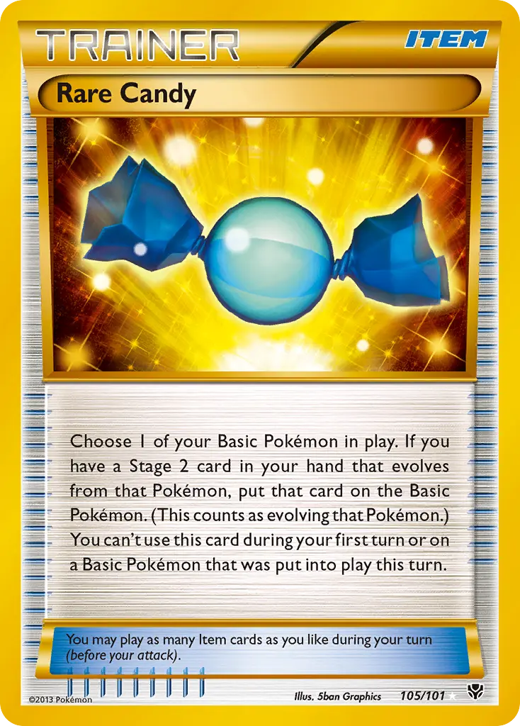 Rare Candy - Plasma Blast 105/101 (Secret Rare)