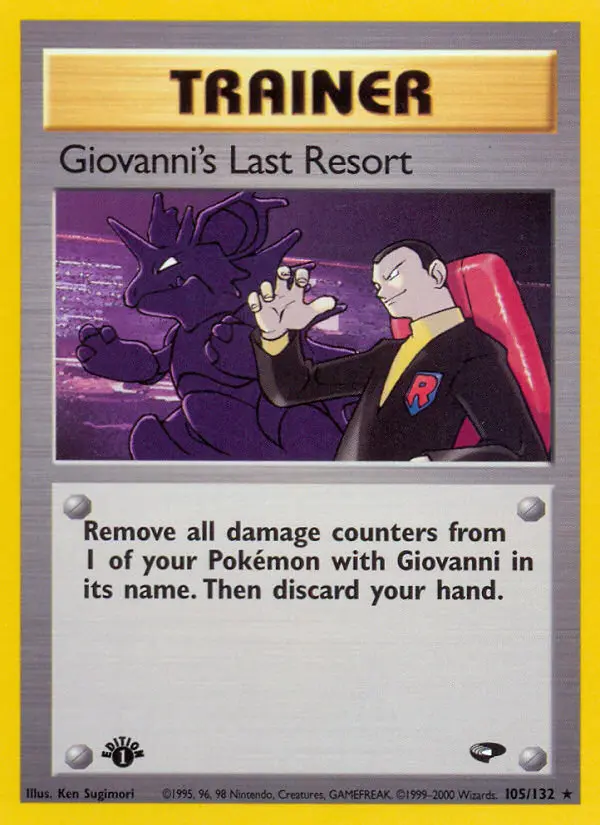 Giovanni's Last Resort - Gym Challenge 105/132 (Regular)