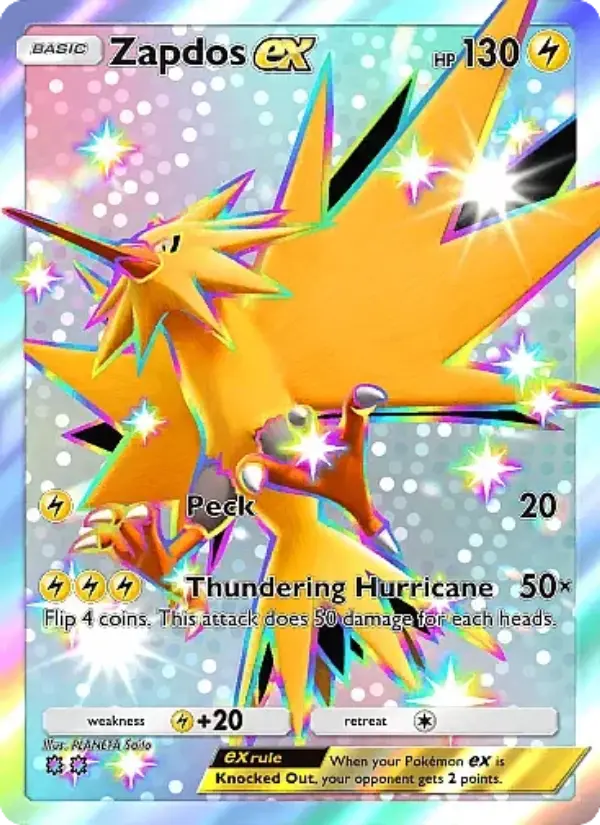Zapdos ex - Eevee Grove 105/069