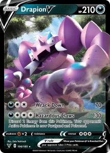Drapion V - Vivid Voltage 106/185 (Holo Rare V)