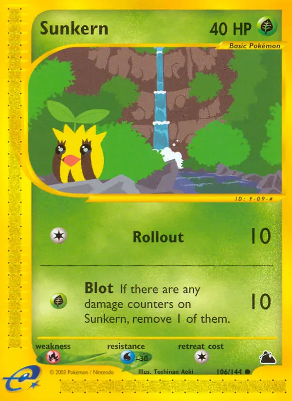 Sunkern - Skyridge 106/144 (Regular)