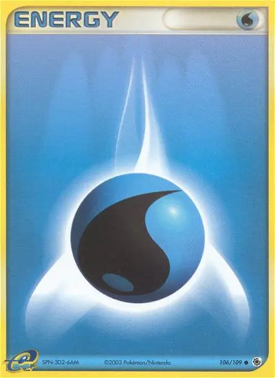 Water Energy - Ruby & Sapphire 106/109 (Regular)
