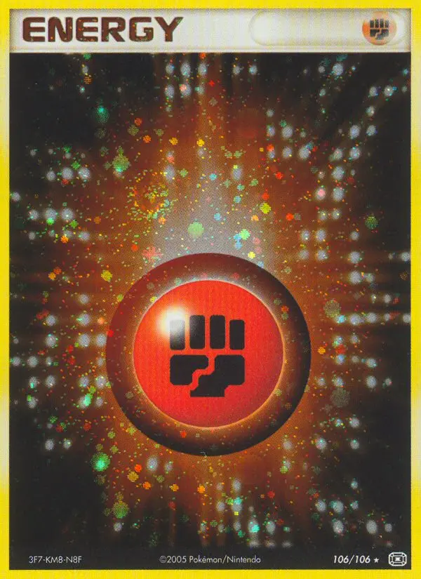 Fighting Energy - Emerald 106/106 (Reverse Holo)