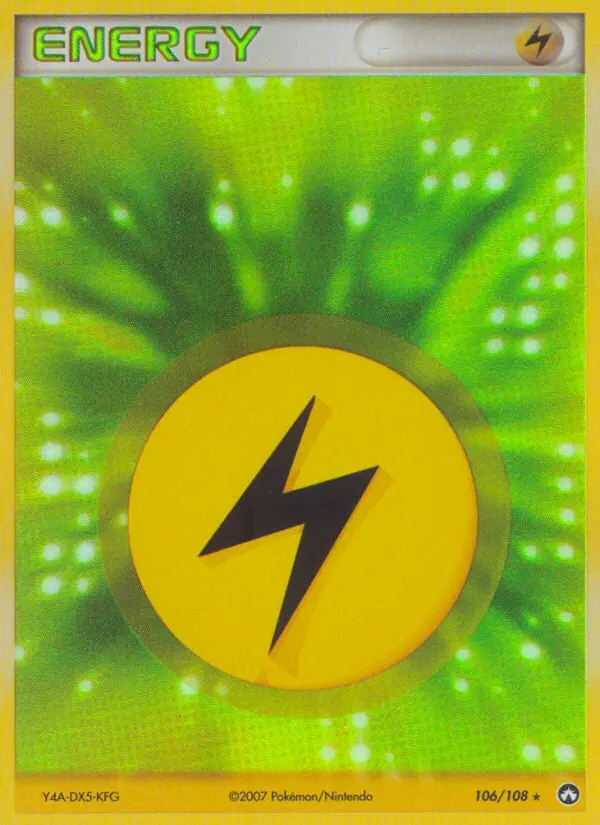 Lightning Energy - Power Keepers 106/108 (Reverse Holo)