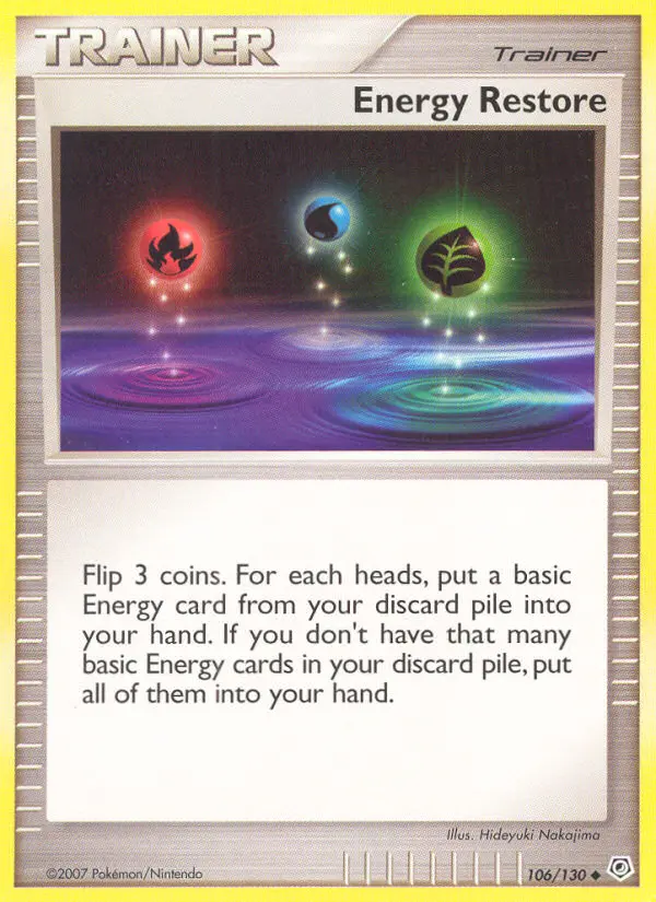 Energy Restore - Diamond & Pearl 106/130 (Regular)