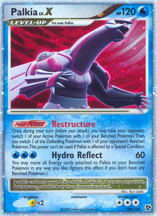Palkia LV.X - Great Encounters 106/106 (Holo)