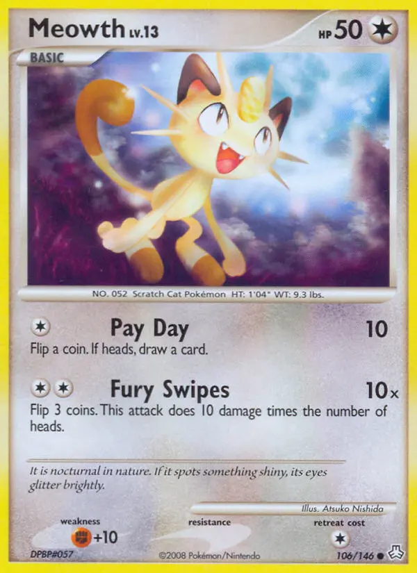 Meowth - Legends Awakened 106/146 (Regular)
