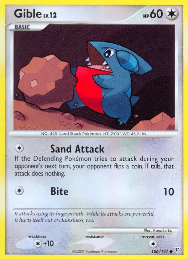 Gible - Supreme Victors 106/147 (Regular)