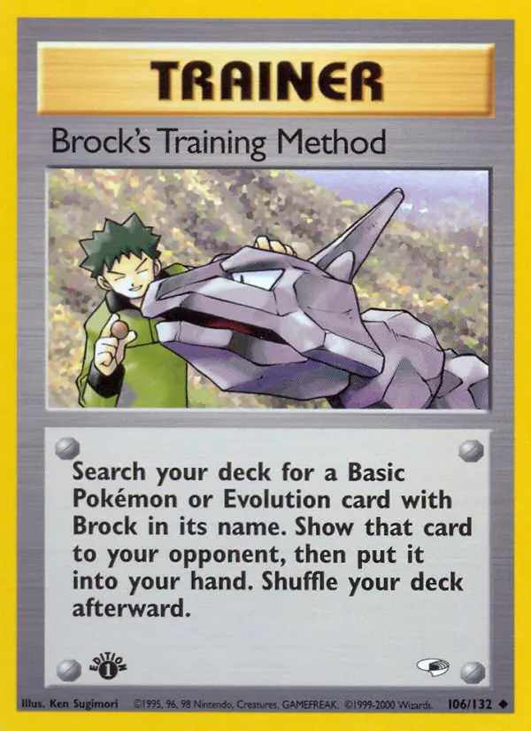 Brock's Training Method - Gym Heroes 106/132 (Regular)