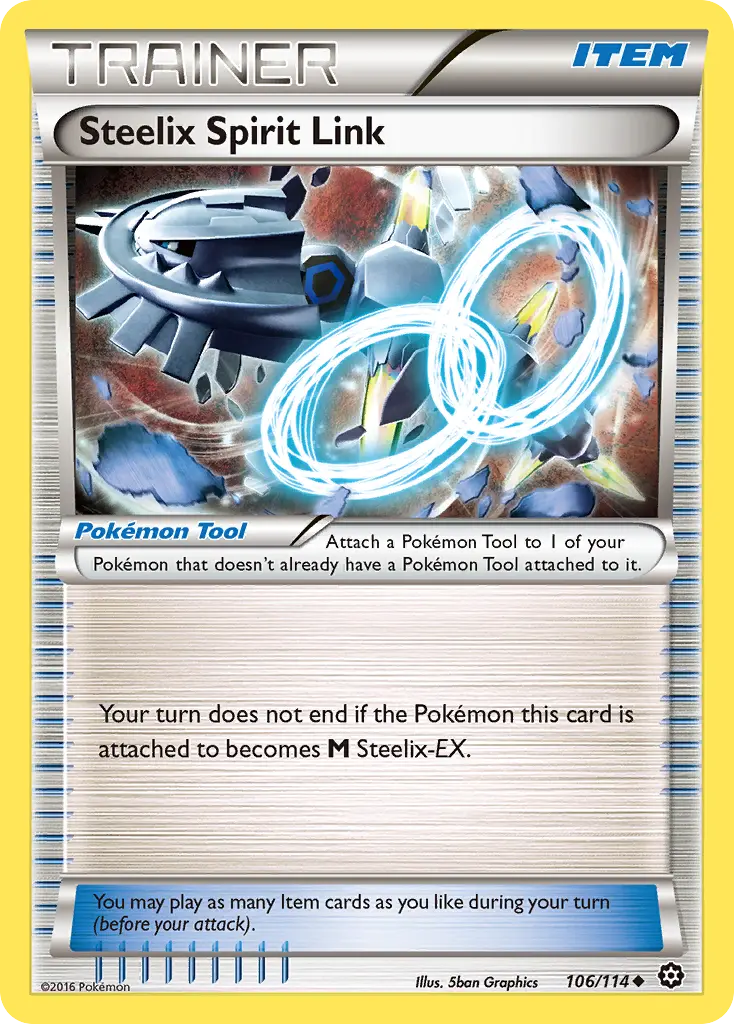 Steelix Spirit Link - Steam Siege 106/114 (Regular)