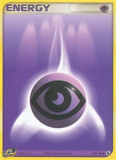 Psychic Energy - Ruby & Sapphire 107/109 (Professor Program)