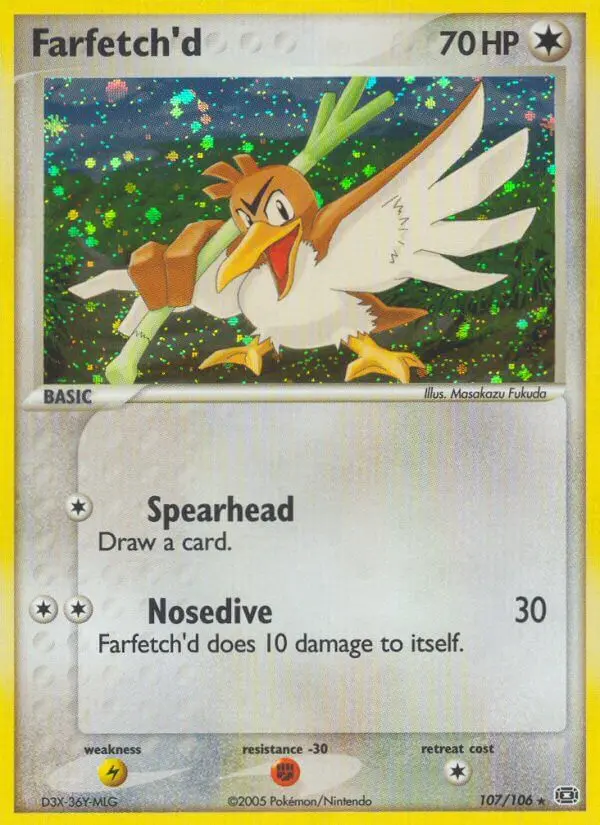 Farfetch'd - Emerald 107/106 (Secret Rare)