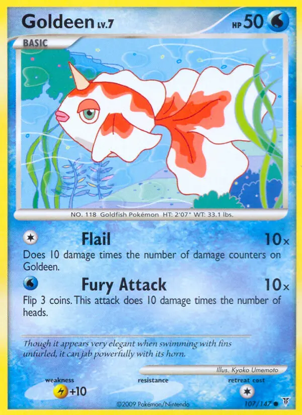 Goldeen - Supreme Victors 107/147 (Reverse Holo)