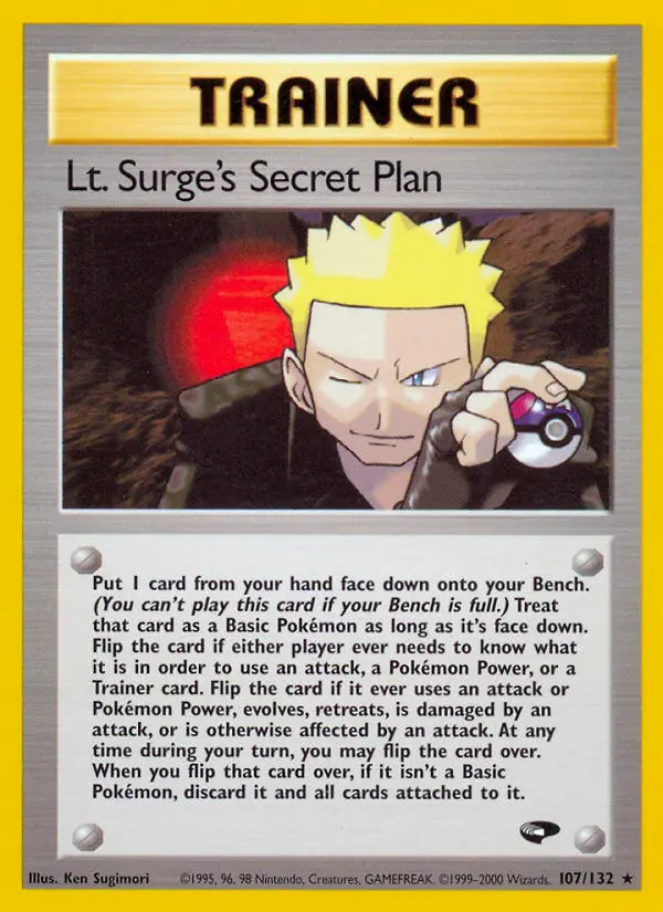 Lt. Surge's Secret Plan - Gym Challenge 107/132 (Regular)