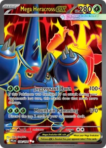 Mega Heracross ex - Phantasmal Flames 108/094 (Holo)