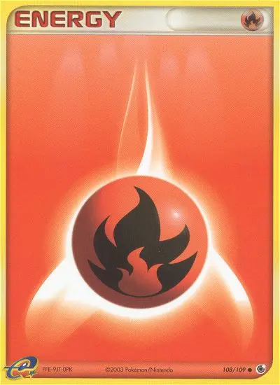 Fire Energy - Ruby & Sapphire 108/109 (Professor Program)