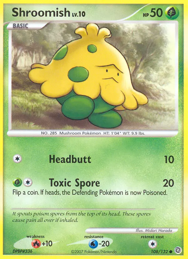Shroomish - Secret Wonders 108/132 (Regular)
