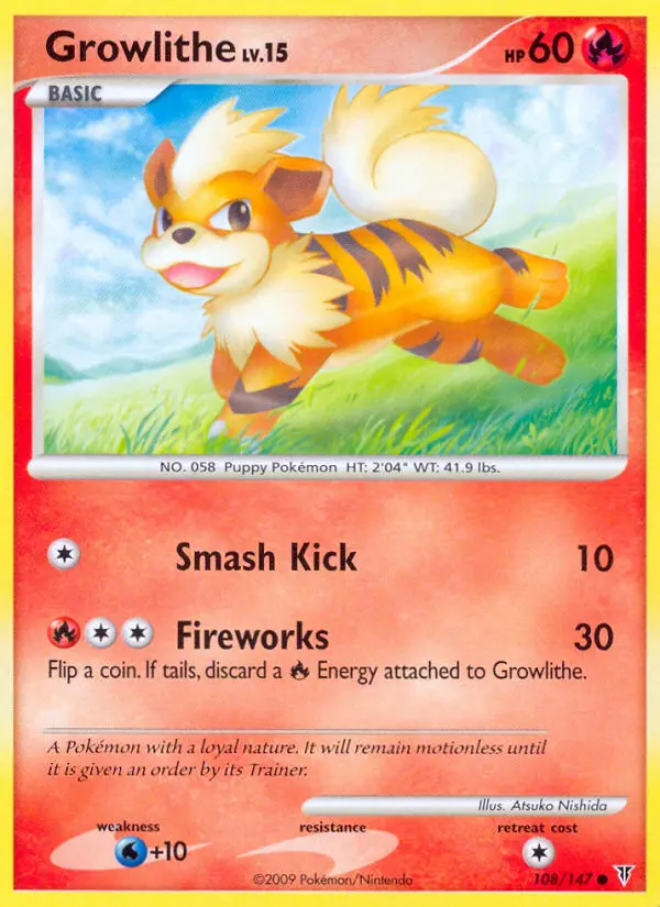 Growlithe - Supreme Victors 108/147 (Regular)