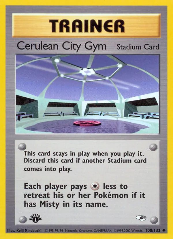 Cerulean City Gym - Gym Heroes 108/132 (Regular)