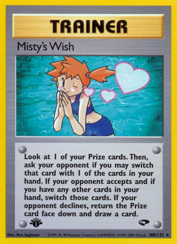 Misty's Wish - Gym Challenge 108/132 (Regular)