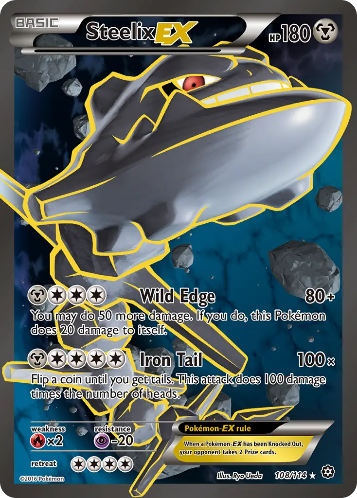 Steelix-EX - Steam Siege 108/114 (Ultra Rare)