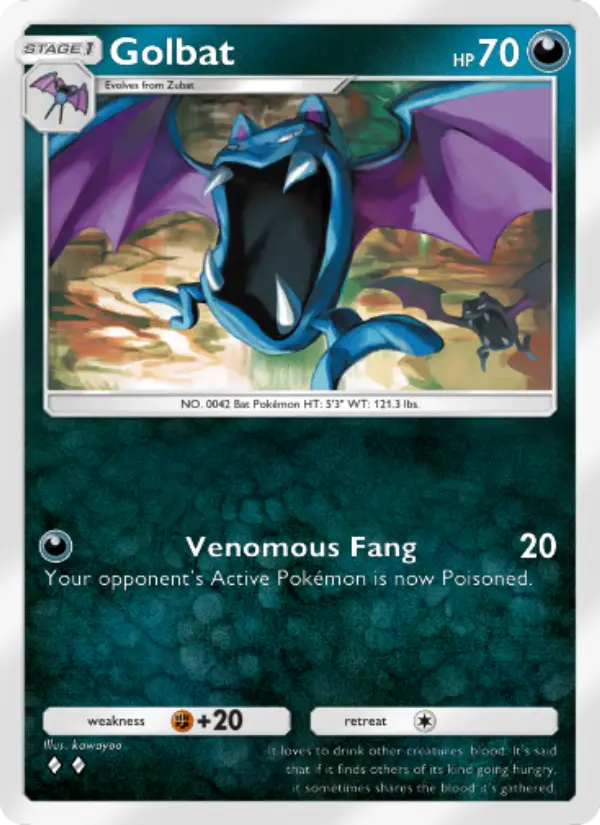 Golbat - Wisdom of Sea and Sky 108/161
