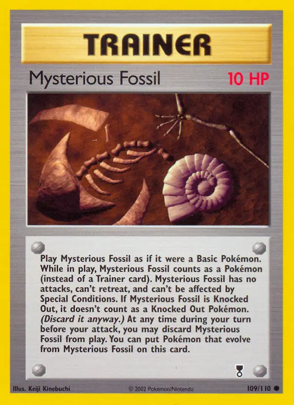 Mysterious Fossil - Legendary Collection 109/110 (Regular)