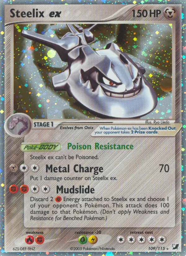 Steelix ex - Unseen Forces 109/115 (Rare Holo EX)