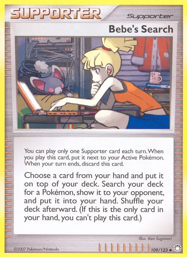 Bebe's Search - Mysterious Treasures 109/123 (Regular)