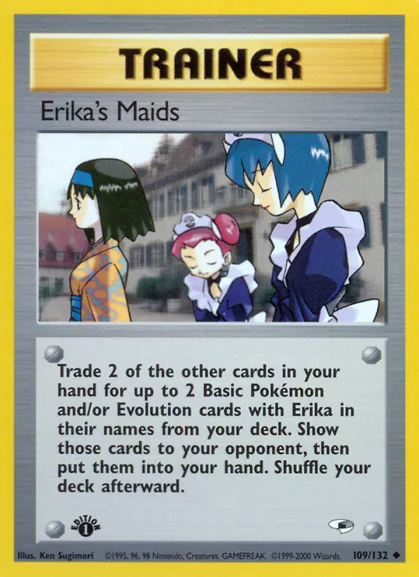Erika's Maids - Gym Heroes 109/132 (Regular)