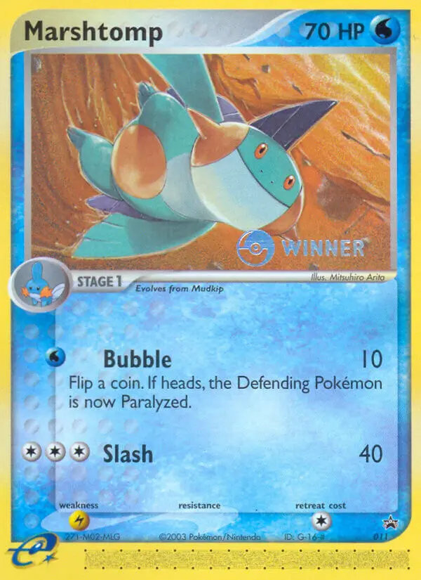 Marshtomp - Nintendo Black Star Promos 011/040 (Regular)