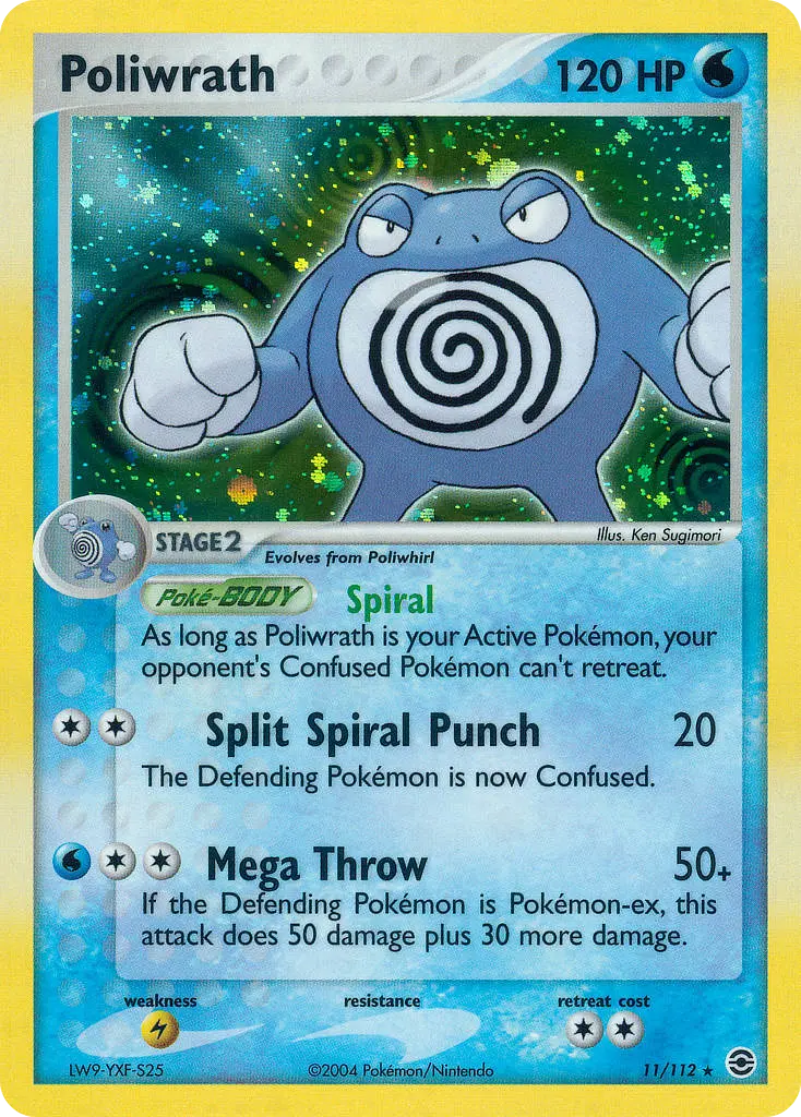 Poliwrath - FireRed & LeafGreen 011/112 (Holo)