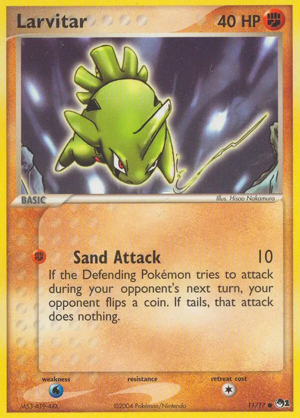 Larvitar - POP Series 1 011/017 (Regular)