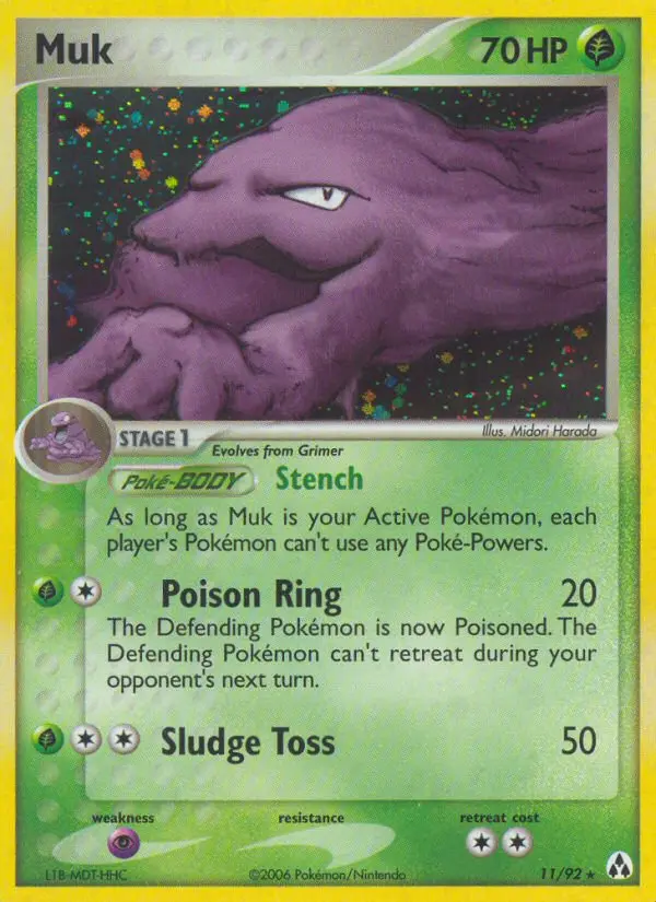 Muk - Legend Maker 011/092 (Reverse Holo)
