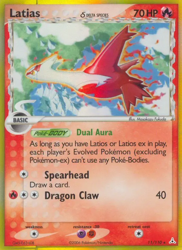 Latias δ - Holon Phantoms 011/110 (Reverse Holo)