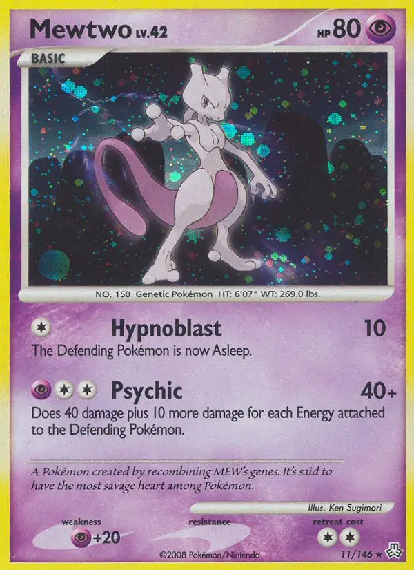 Mewtwo - Legends Awakened 011/146 (Holo)