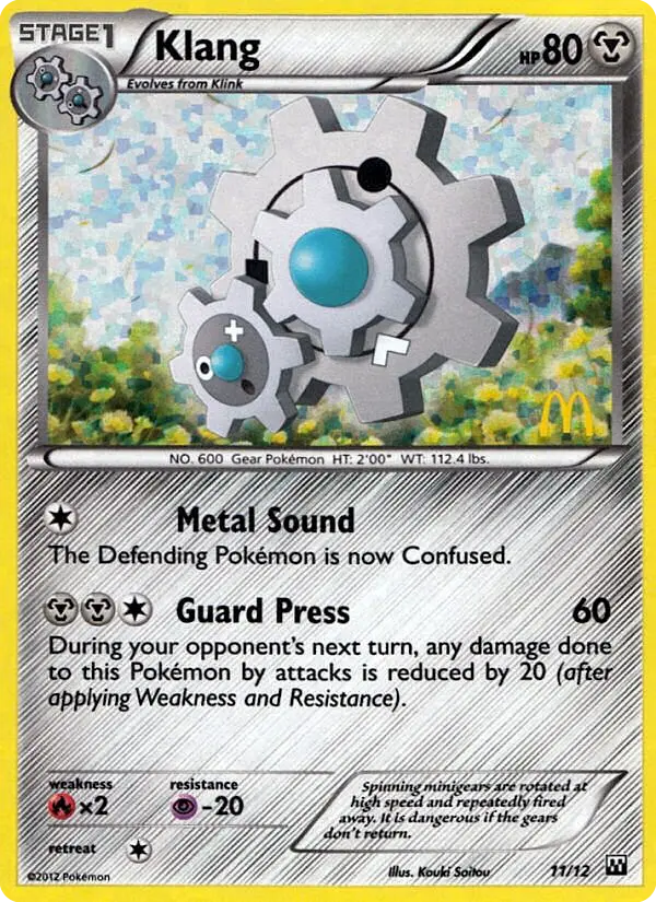 Klang - McDonald's Collection 2012 011/012 (Holo)