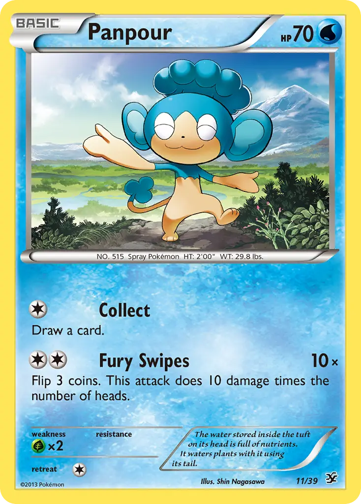 Panpour - Kalos Starter Set 011/039 (Regular)