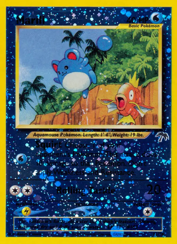 Marill - Southern Islands 011/018 (Holo)
