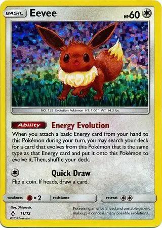 Eevee - McDonald's Collection 2018 011/012 (Holo)