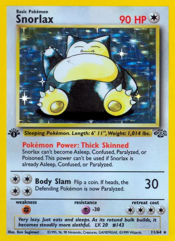 Snorlax - Jungle 011/064 (Holo)