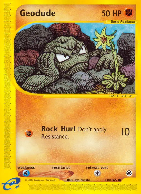 Geodude - Expedition Base Set 110/165 (Reverse Holo)
