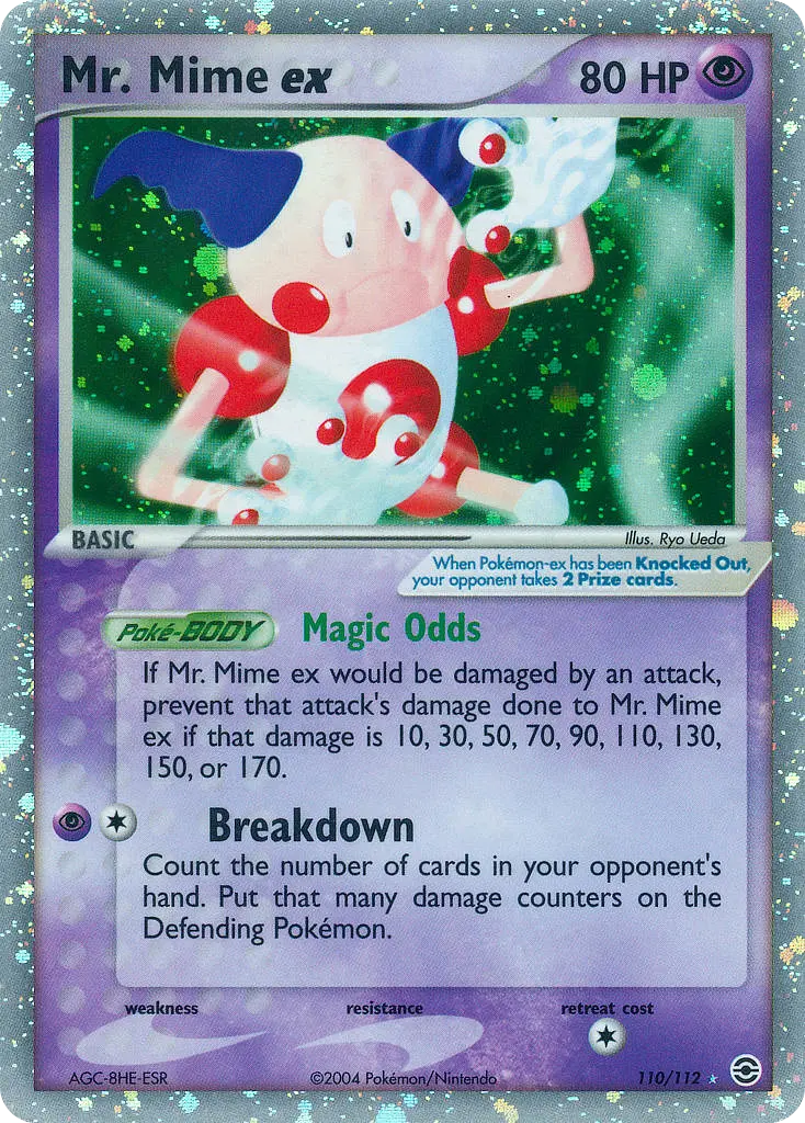 Mr. Mime ex - FireRed & LeafGreen 110/112 (Rare Holo EX)